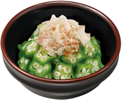 SyokkenLab's tweet image. 今が旬のオクラ!
不足しがちな野菜を補うために、「かつぶしオクラ」
はいかがでしょうか?
オクラには
✓代謝を助ける葉酸
✓骨の健康を助けるビタミンK
がたっぷり✨
暑くなってくるこの季節に、ぜひ牛丼に「かつぶしオクラ」をプラス一品★
オクラについて詳しくはこちら👇…