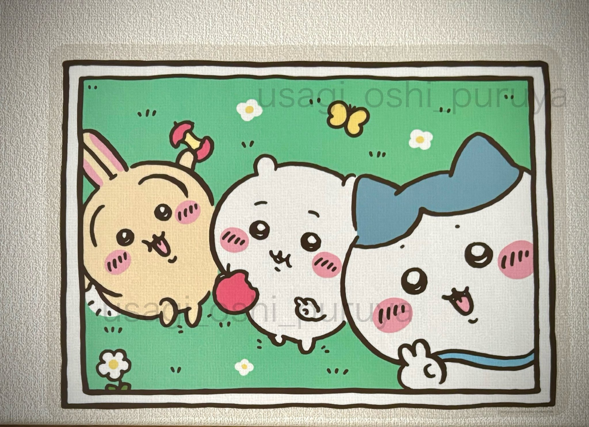 うさぎ推し ちいかわ】うさぎがペンライトやうちわを手にオタ活!? ユニーク