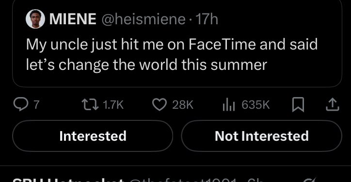 dumbitry's tweet image. I got the new “answer uncle’s call” feature on twitter