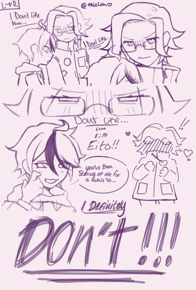 Baby’s first comic strip!! #衛拓 #eitaku #aotsumi #hndr_FA