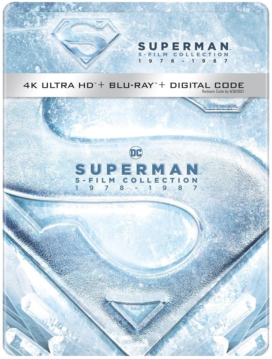 BillHuntBits's tweet image. Heads up @thedigitalbits readers: I’ve just heard back from WBDHE and have confirmed that their forthcoming SUPERMAN: 5-FILM COLLECTION 4K Ultra HD Amazon-exclusive box set includes newly-authored 4K discs that fix audio and video errors with the previous 4K editions. Specific…
