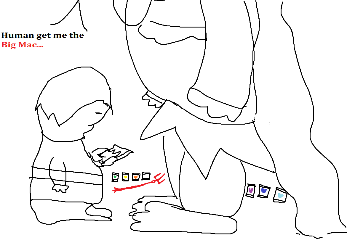 one of my friends started playing undertale for the first time