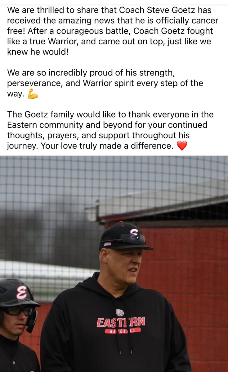 Jordan Michael (@jordanrmichael) on Twitter photo ❤️⚾️ Warrior Family- Let’s Celebrate Some Incredible News! ⚾️❤️
<a href="/ADEHSEMS/">EHS EMS Athletics</a> <a href="/EHS_Baseball_5/">Eastern Warriors Baseball</a> ❤️⚾️ Warrior Family- Let’s Celebrate Some Incredible News! ⚾️❤️
<a href="/ADEHSEMS/">EHS EMS Athletics</a> <a href="/EHS_Baseball_5/">Eastern Warriors Baseball</a>