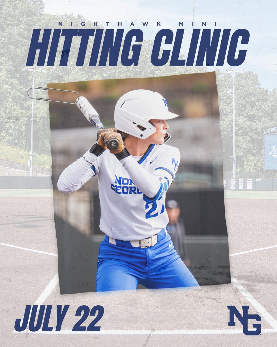 📣Calling all Hitters📣
July 22
6:00 - 7:30 
Let’s Go!!!!!!!

🔗 ungathletics.com/sports/2014/5/…

#hawkem
