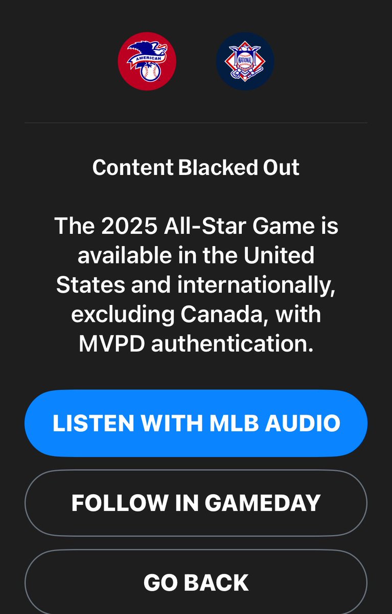 topjibrone's tweet image. Wow, nice that I subscribe to MLBTV, I can’t watch it in MLBTV? 

#MLBSucks