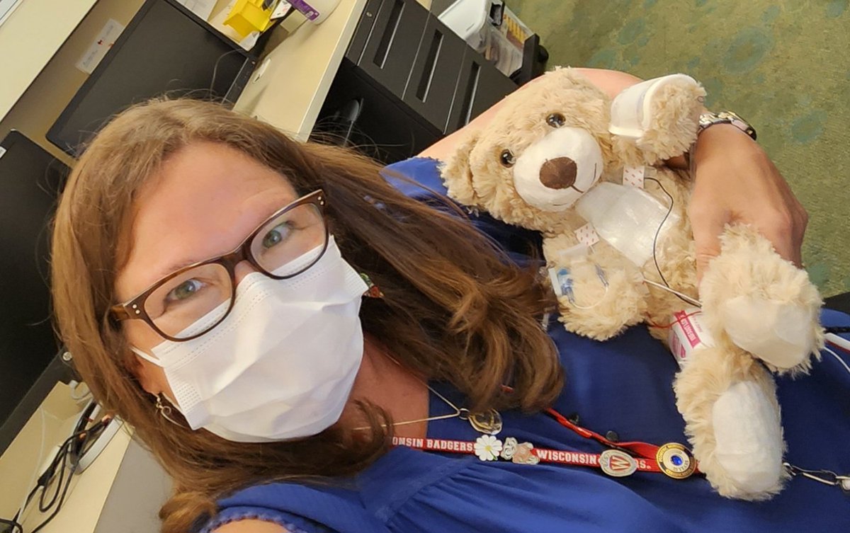 Michelle Steltzer (@mmsteltz) on Twitter photo Special Day: In 1985, my big brother had his Fontan at Mayo when sibling support not present or any clear education. A one month chest tube hotel inspired curiosity. Today at <a href="/LurieHeartCtr/">Lurie Children's Heart Center</a> a child life delivered a bear personally. #FontanPREP #SVONE Special Day: In 1985, my big brother had his Fontan at Mayo when sibling support not present or any clear education. A one month chest tube hotel inspired curiosity. Today at <a href="/LurieHeartCtr/">Lurie Children's Heart Center</a> a child life delivered a bear personally. #FontanPREP #SVONE