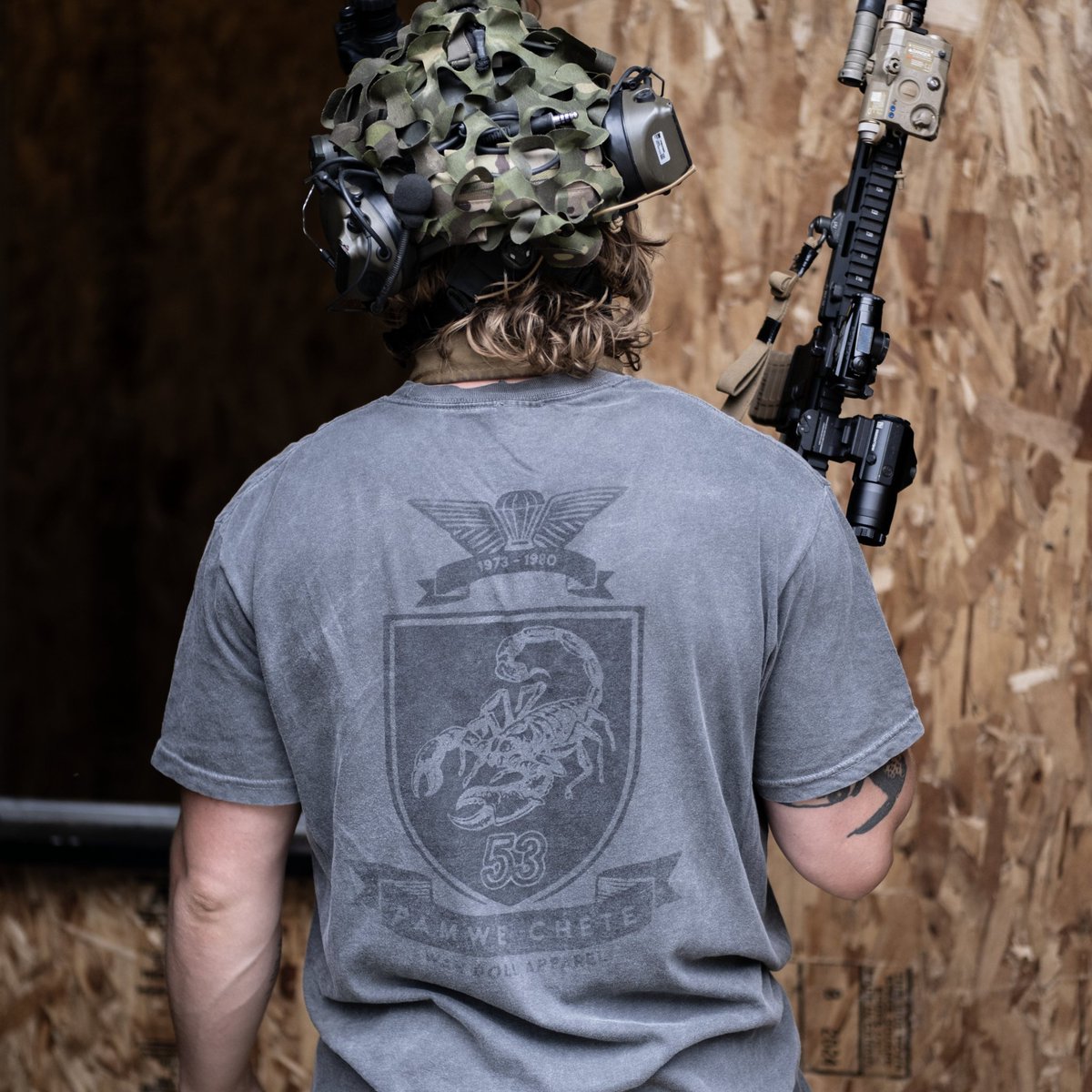 thewardoll's tweet image. The more you wash it, the cooler it looks.
Selous Scouts tribute shirt, avail at war-doll.com/store 🏴
