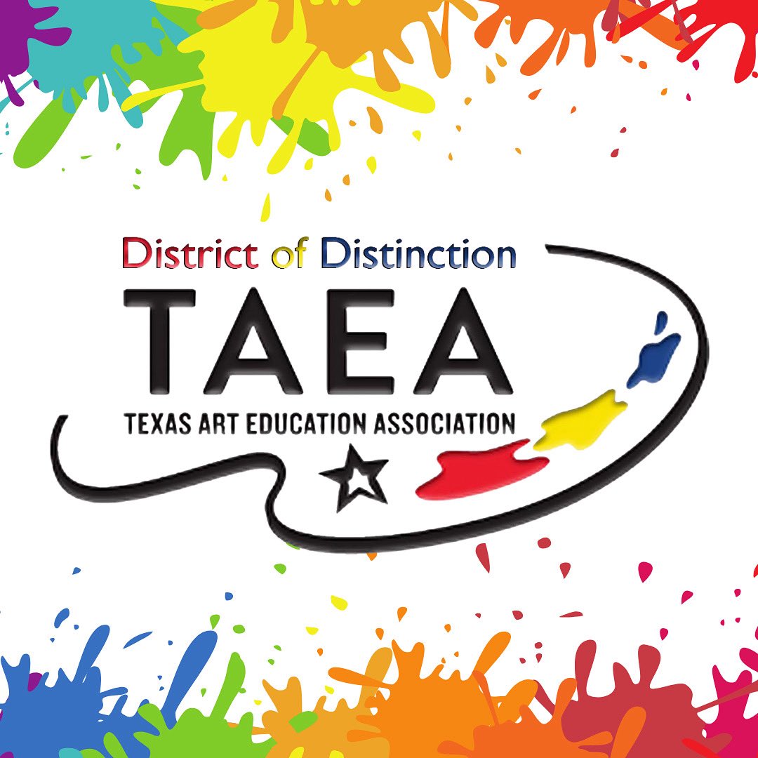Comal ISD has been named a TAEA District of Distinction for the 7th consecutive year!

Only 16 school districts have achieved this honor for seven consecutive years - which places us in the top 1.3% of all visual art programming in Texas!

Thank you to our amazing art educators!