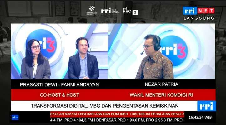 budimandjatmiko's tweet photo. Selain itu, infrastruktur digital bagi MBG &amp; program2 pengentasan kemiskinan lainnya (di luar sektor pangan) juga bisa dikerjasamakan dgn kementerian2 teknis lain spt Kementerian Komdigi u/ memastikan informasi yg cepat &amp; data yg tepat https://t.co/mhoGDF91ME https://t.co/f2DEgdRv92