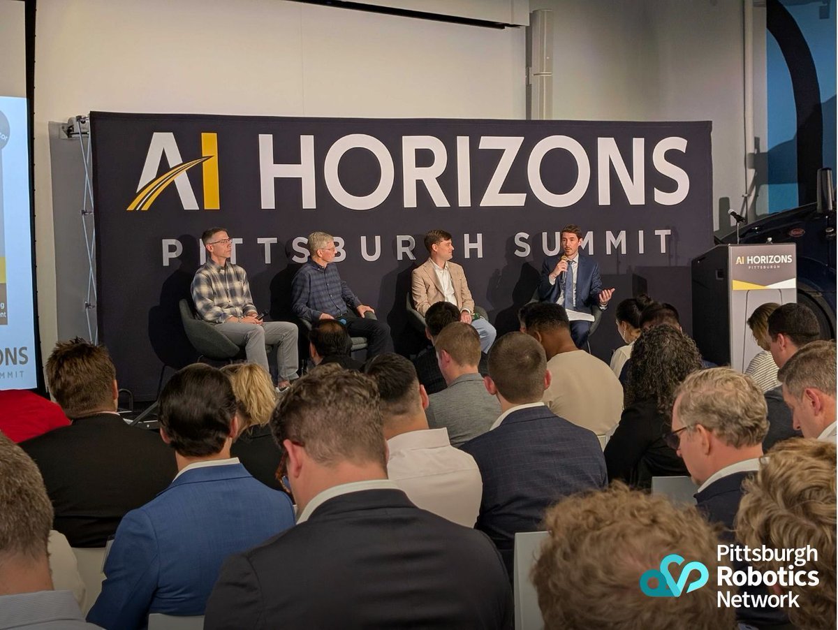 RoboPGH's tweet image. The Energy & Innovation Summit kicked off with @aihorizonspgh Preview, an exclusive event on Robotics Row featuring top CEOs and founders. The takeaway was clear: Pittsburgh has the talent, infrastructure & grit to lead the next era of AI deployment.
🔗 buff.ly/hQOsolN