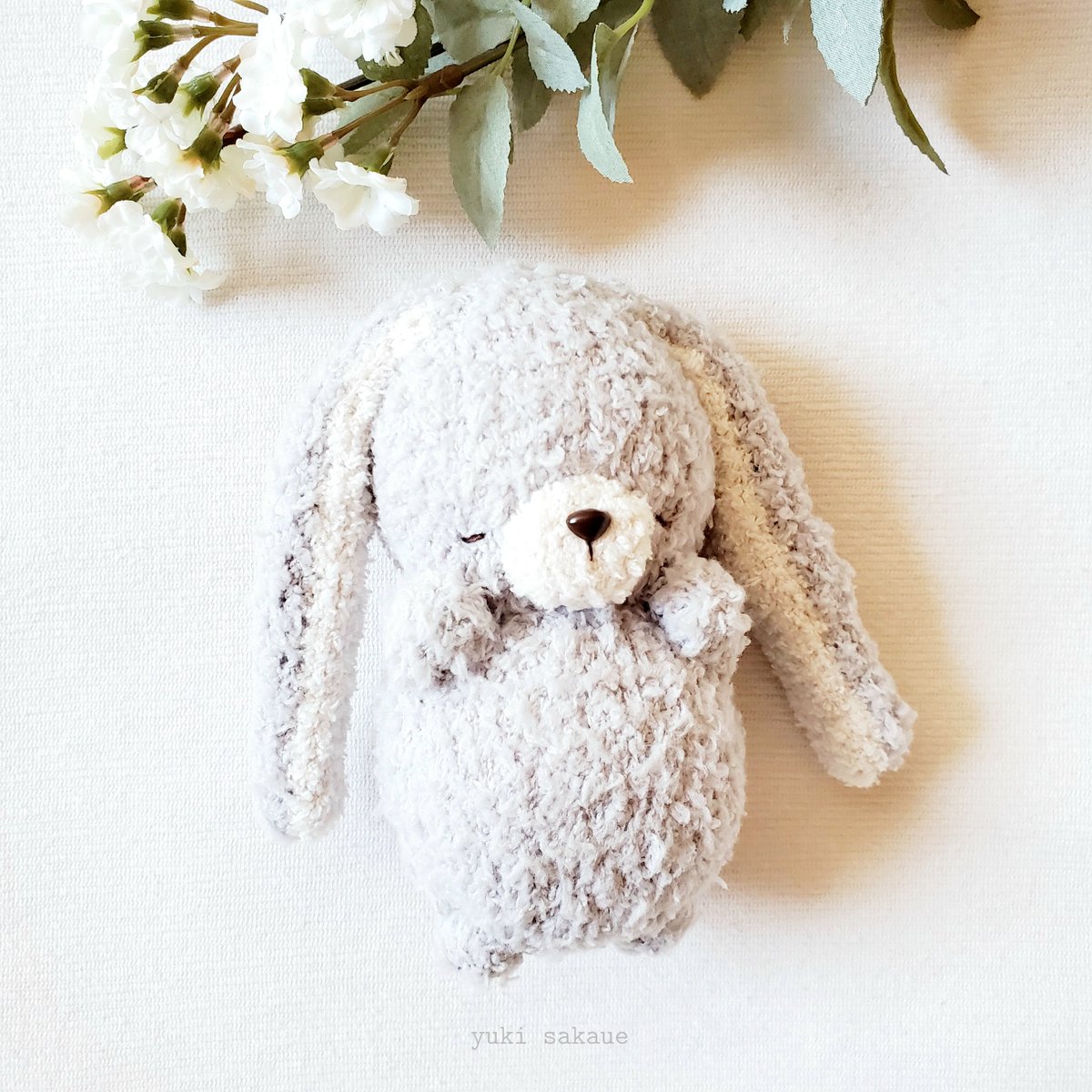 yuki_sakaue's tweet image. おはようございます(°´ ˘ `°)♡〃

#ぬいぐるみ 
#ハンドメイド