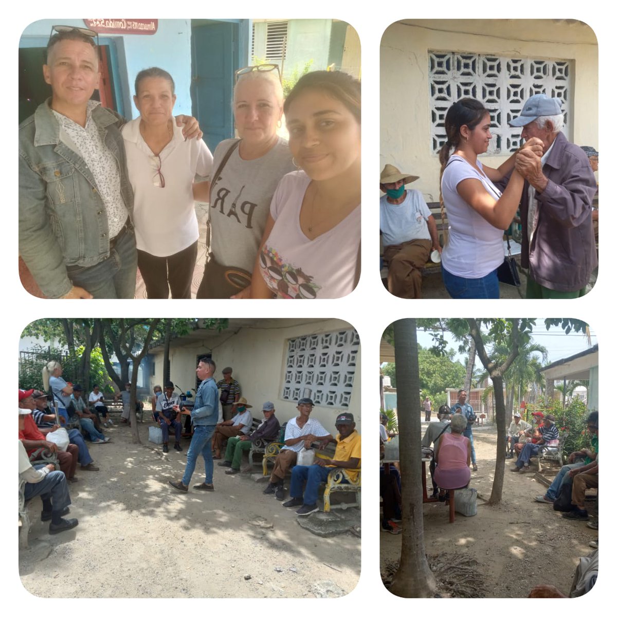 📌Actividad en el SAF Los Patios del CP 2 con solista y juego de participación con los abuelitos 🥰🎉
#Verano2025
#VeranoSiempreJovenLTU
<a href="/Adisley_Mtz/">Adisley R.Reyes 🇨🇺</a> 
<a href="/lmisleysi/">misleysi</a> 
<a href="/MirMarbelis/">Marbelis Mir</a>