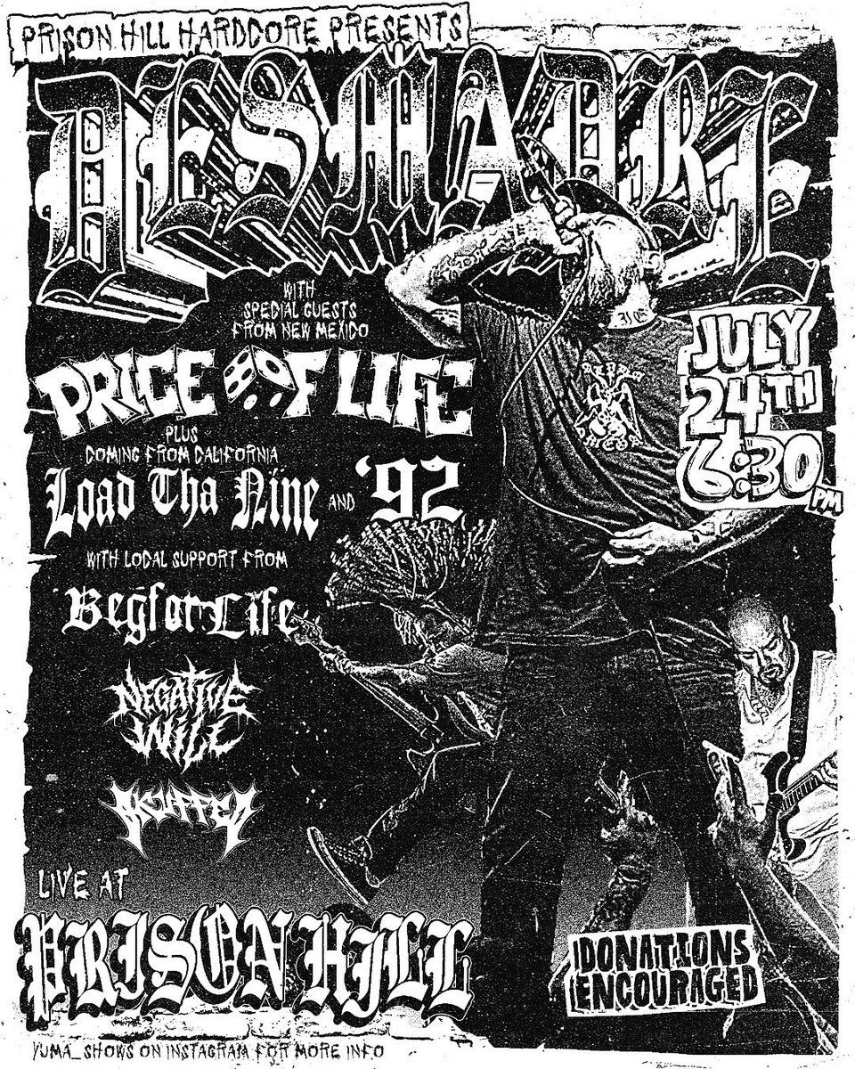 Desmadre show moved to Prison Hill 😈