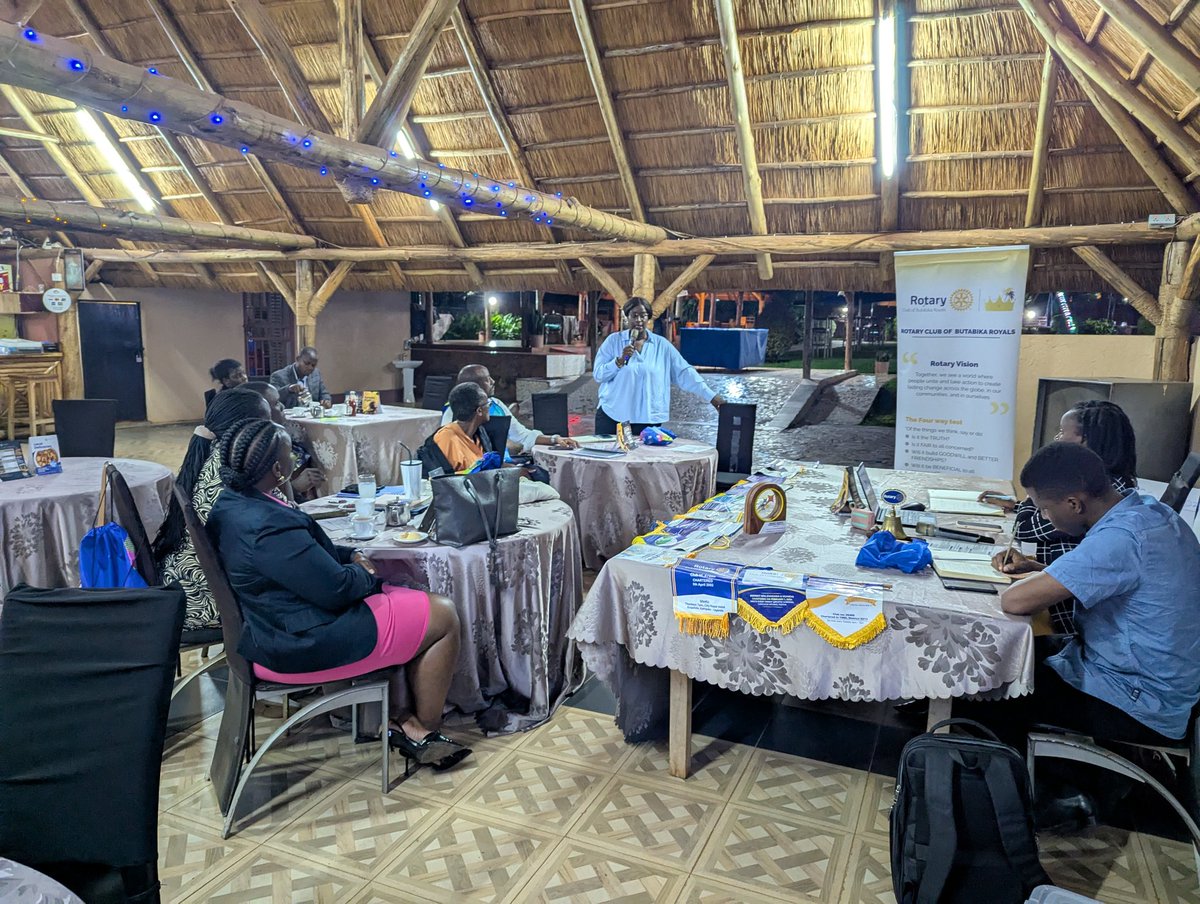 Dear Rotarians Rotaractors and Friends we welcome you back from the day's fellowship it was such an insightful one as we prepare to host Our District Governor next Tuesday. We appreciate the presence of our AG and all the guests who were with us.

See you next Tuesday