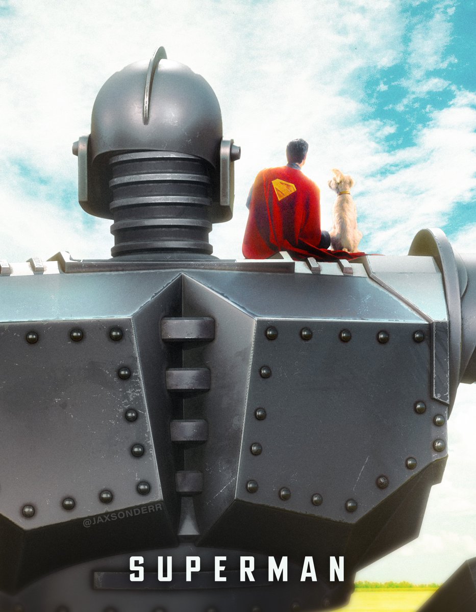 The real #punkrock Poster by me, Iron Giant model by Evan Ahlheim. #Superman #Irongiant