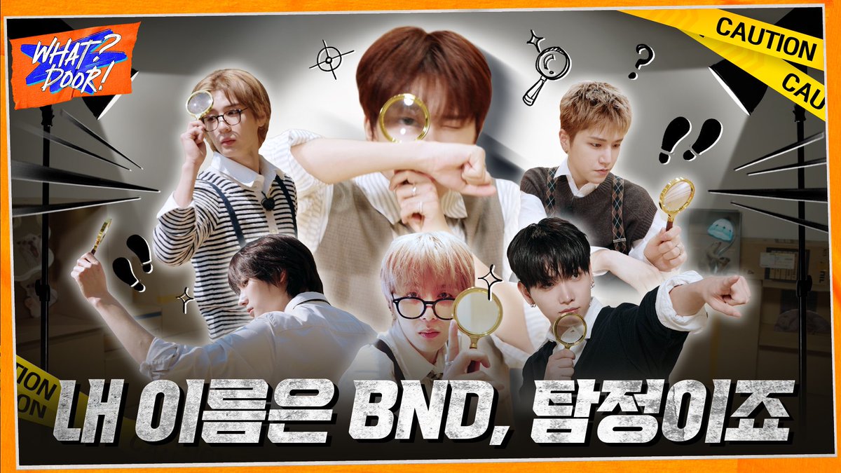 LoserNextDoors's tweet photo. https://t.co/LSUo8eFDzv | 📂 CASE FILE #40 "WHAT? DOOR!" : Detective NEXTDOOR 🕵️‍♂️🔍

When something suspicious happens—you’ll find us standing right outside the door, ready to uncover the truth. Today, the six of us return as the Detective Squad NEXTDOOR. https://t.co/gtVIIWOdh0