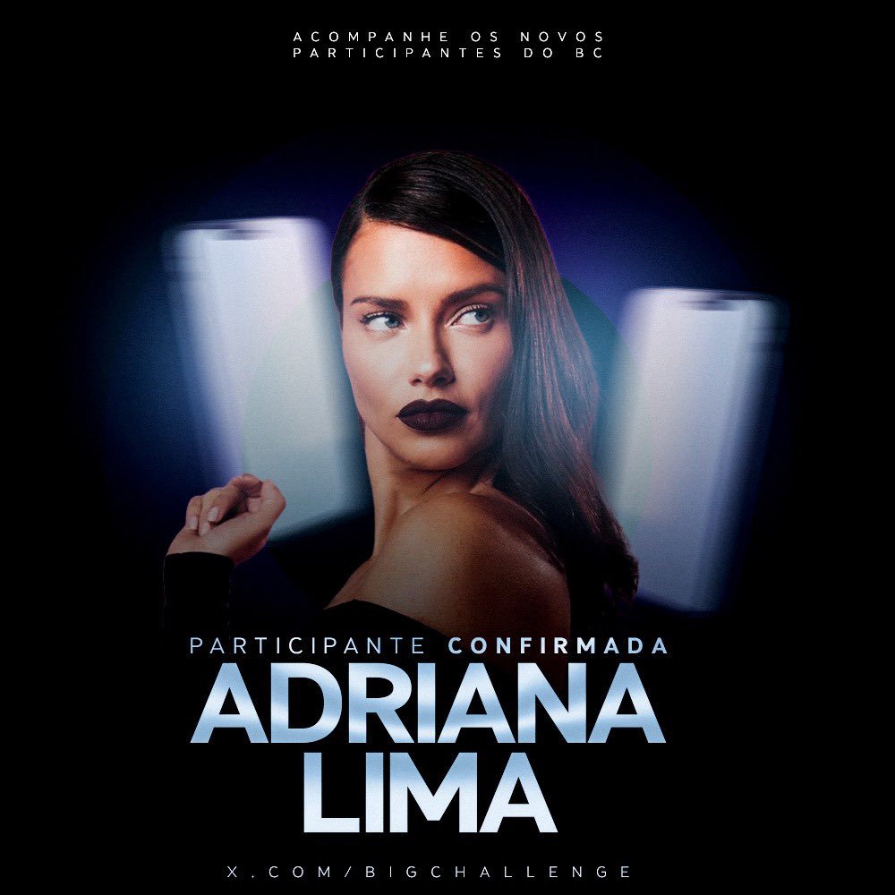 BigChalIenge's tweet image. ͏ ͏ ͏ ͏ ͏Circle • #Confirmada

🕹️Adriana Lima (@adricircle) é a décima sexta confirmada em ‘Big Challenge 4’.