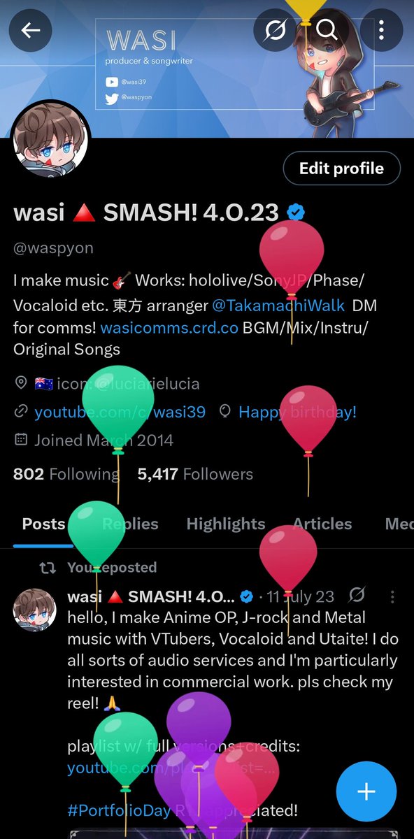 wasi 🔺 Takamachi Walk tweet media