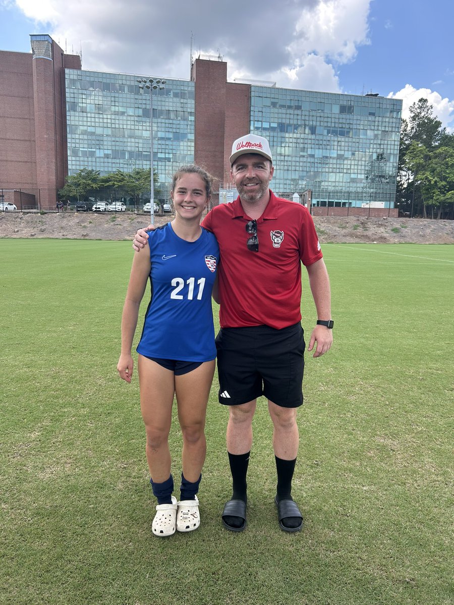 Thank you Coach Gary, Coach Joanna, Coach Juan, and Coach David for the wonderful camp! I enjoyed every second! GO PACK!
<a href="/PackWSoccer/">NC State Women's Soccer</a> <a href="/BeadlingSoccer/">Beadling Soccer Club</a> <a href="/Beadling2009GA/">Beadling 2009 Girls Academy Team</a> <a href="/PrepSoccer/">Prep Soccer ⚽️</a> <a href="/ImYouthSoccer/">ECNL/GA/Recruiting/College Soccer</a> <a href="/GAcademyLeague/">Girls Academy</a>