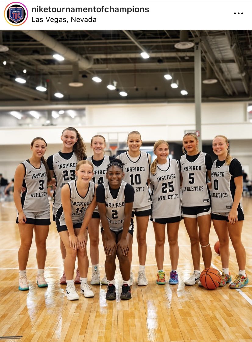 Alli Reiner (@alli_reiner2029) on Twitter photo It was a great Nike TOC Session this weekend in Vegas with our team finishing 6-0! Final stop this weekend in Chicago for Nike Nationals! Let’s go!!❤️🏀
<a href="/ia_lifestyle/">Inspired.Athletics</a> <a href="/NikeGirlsEYBL/">Nike Girls EYBL</a> It was a great Nike TOC Session this weekend in Vegas with our team finishing 6-0! Final stop this weekend in Chicago for Nike Nationals! Let’s go!!❤️🏀
<a href="/ia_lifestyle/">Inspired.Athletics</a> <a href="/NikeGirlsEYBL/">Nike Girls EYBL</a>