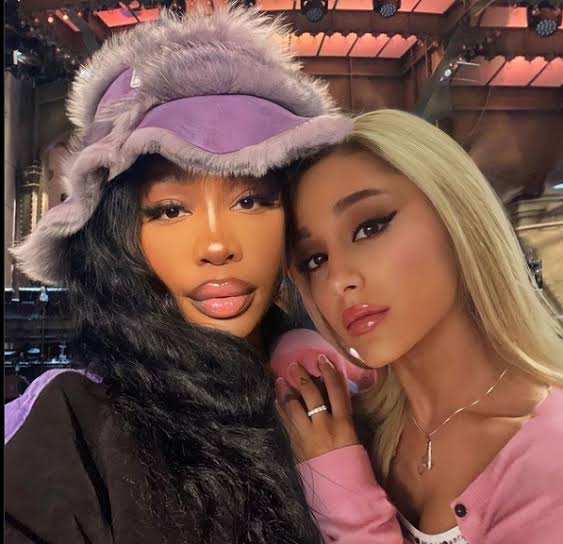 sunshineatari's tweet image. we arianators stand with sza