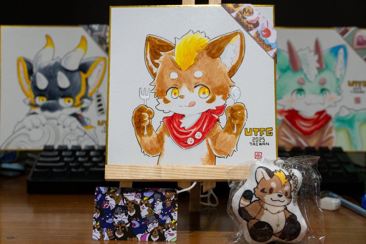 UTFG 2025
Our beloved red panda's birthday is just a few days away! 🎊 <a href="/hinekota/">ネコタ@NEKOTA➡UTFG</a>