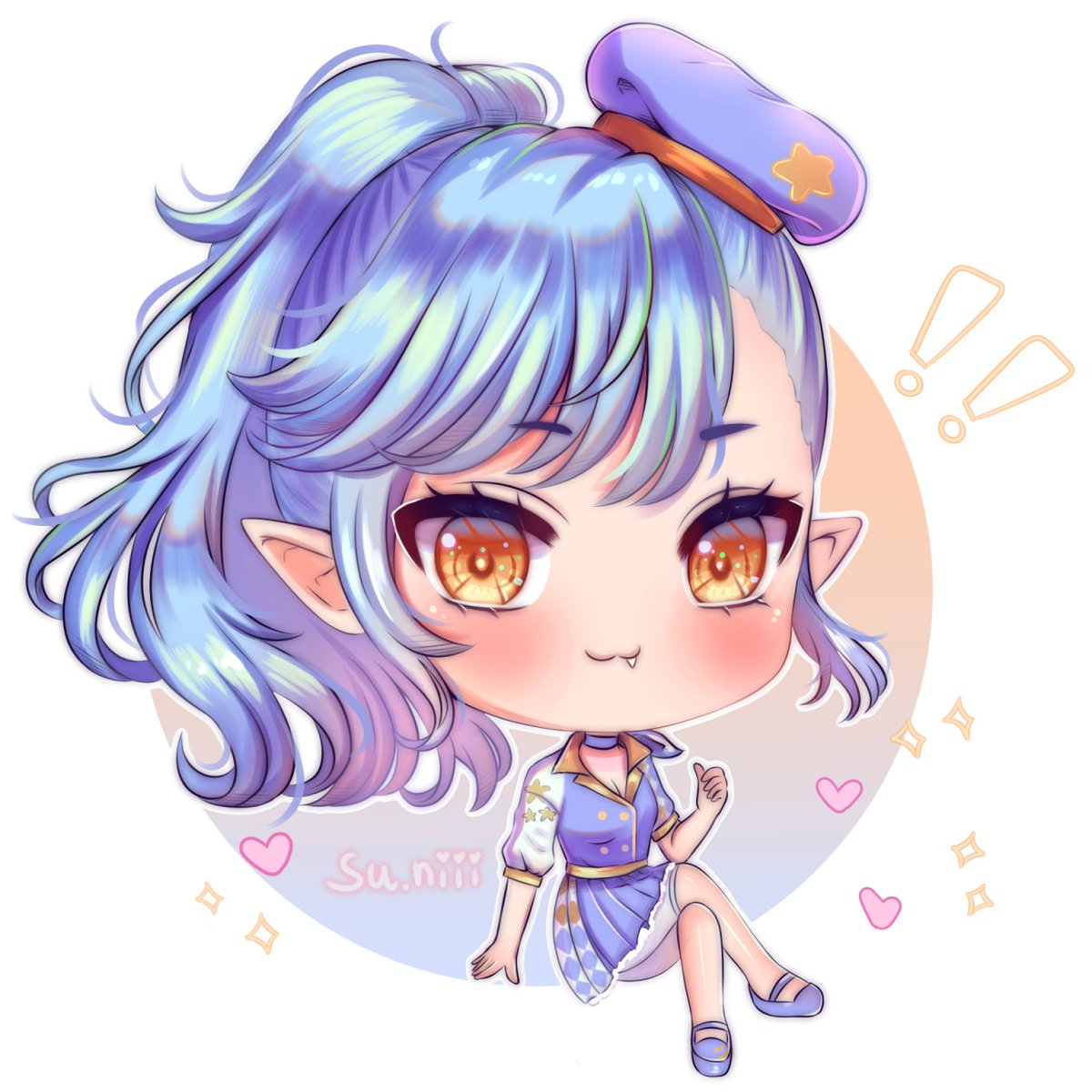 su_niii's tweet image. My 1st chibi of Sleepy and my recent! I've been drawing Eeply for 5 years ☺️
#NARTcolepsy