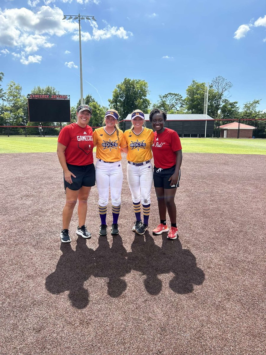 Had a wonderful time yesterday at Jax State! Thank you coaches for a great camp! <a href="/JulieBoland5/">Julie Boland</a> <a href="/CoachSims_JSU/">Hayley Sims</a>