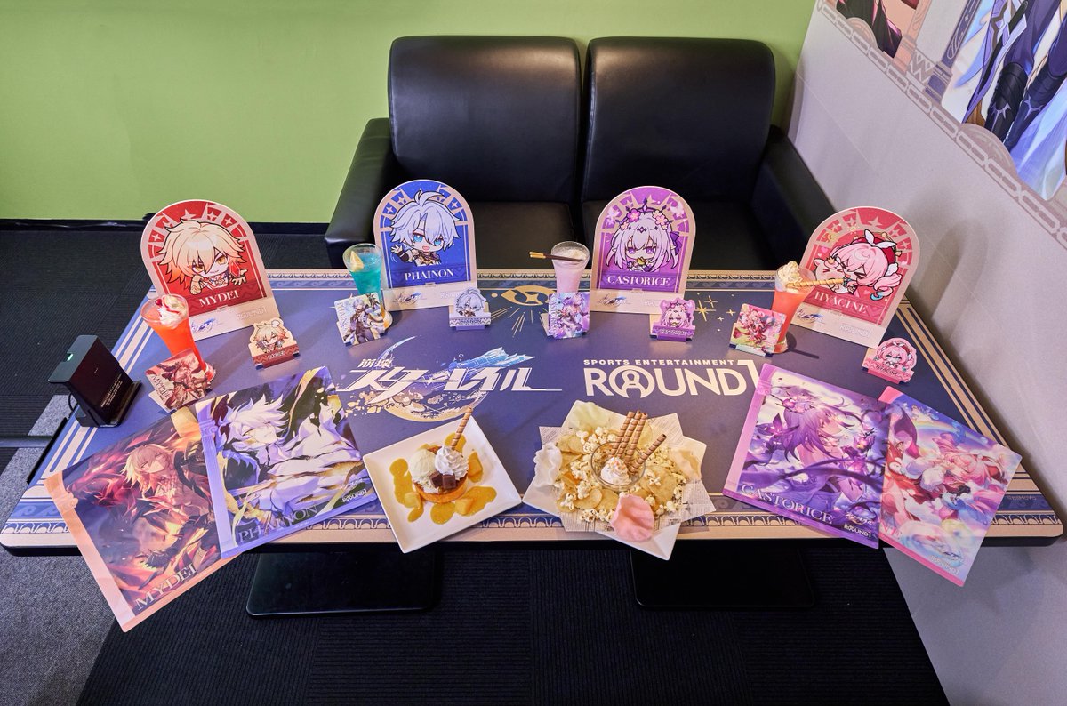 houkaistarrail's tweet image. 🚂#スターレイルxラウンドワンコラボ 開催中🎳
店舗特別装飾やコラボルームなど、現場の様子をお届けします✨
コラボキャンペーンは10月13日(月)まで開催いたします、開拓者の皆様のご来店をお待ちしております!
▼詳細はこちら
round1.co.jp/collaboration/…
#崩壊スターレイル #スターレイル