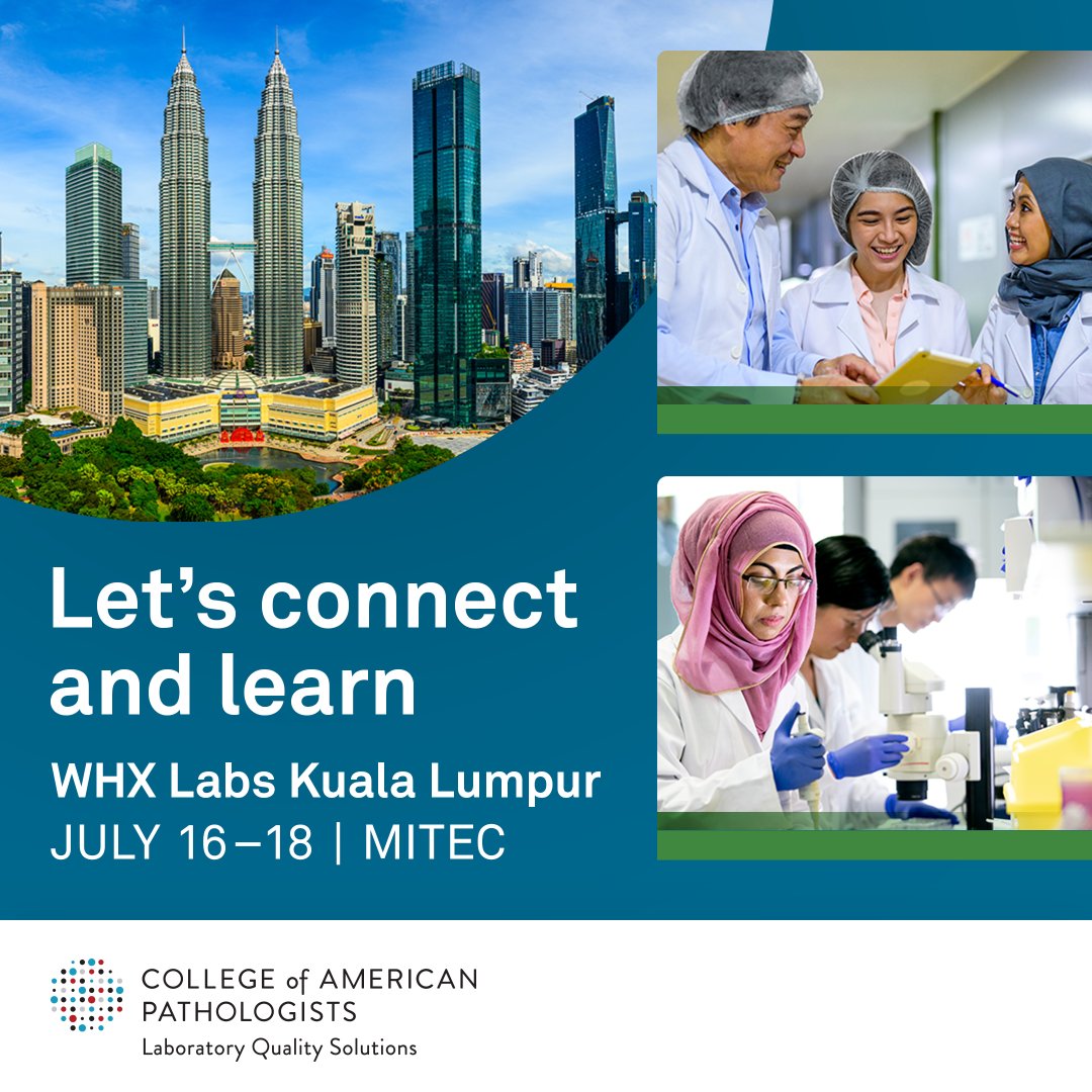 Pathologists's tweet image. WHX Labs Kuala Lumpur opens today! Let's connect on how we can improve laboratory quality & patient care together. Please come to stand K15 and let us help with your successful outcomes today and tomorrow. #pathologists
Learn More: brnw.ch/21wUaMt