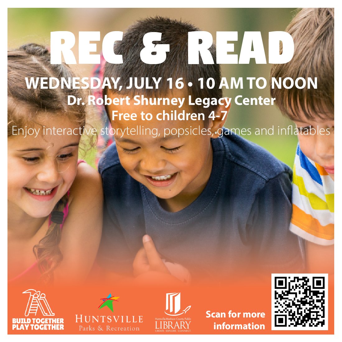 HMCPL's tweet image. and the Huntsville Madison County Public Library for Rec and Read Day tomorrow morning!

#HMCPL #PublicLibrary #RecAndRead #ParksAndRecreation #SummerReading #ColorOurWorld