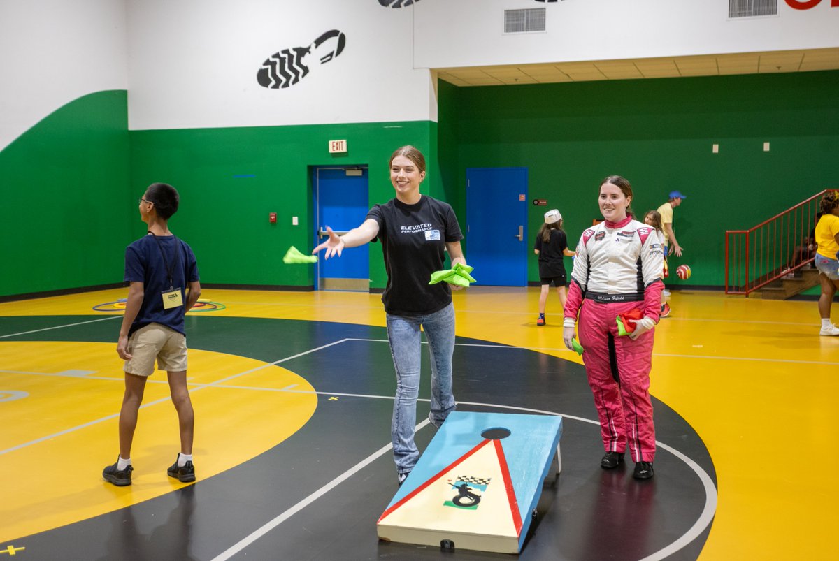 VictoryJunction's tweet image. Rain didn’t stop the fun at tonight’s NASCARnival! 🌧️🏁
Big thanks to our awesome pit crew from Elevated Performance and drivers Melissa Fifield and Laci Ferno for making the evening extra special. It was the perfect way to end the day🎳🍿
@MelissaFif53433
@laciferno67