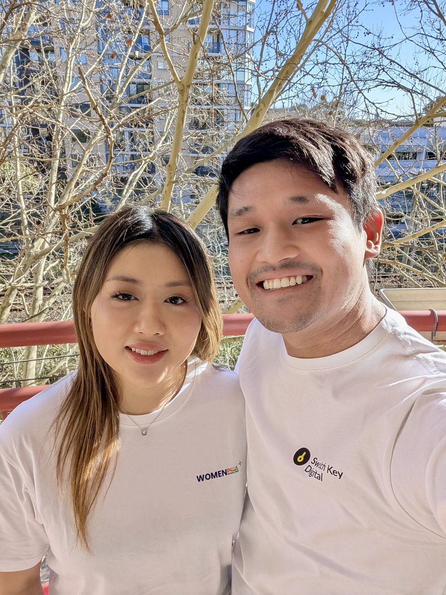New SKD shirts just dropped! 🎉 First look worn with our WiSDM attire. Co-founders Georgia &amp; Alex showcase our collaborative spirit. SKD proudly supports WiSDM's vital work. We drive real growth for clients!

#SwitchKeyDigital #WiSDM #DigitalMarketing #SydneyAgency