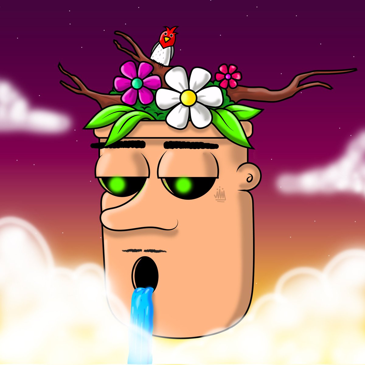 Doug CriptoFace (@criptoface21) on Twitter photo Always wandering in the clouds...
"Cloud Head"
1/1
On Objkt ๐โคต๏ธ Always wandering in the clouds...
"Cloud Head"
1/1
On Objkt ๐โคต๏ธ