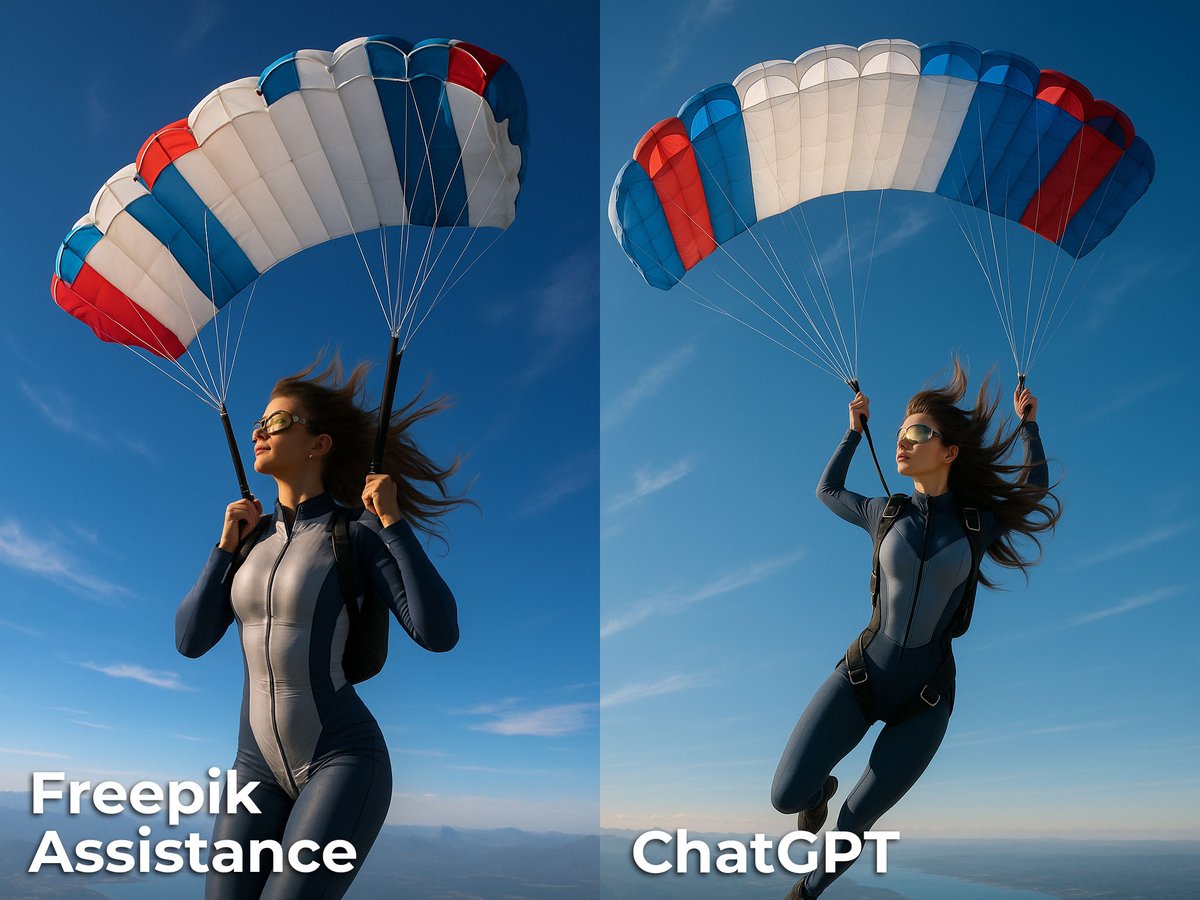 lukmanfebrianto's tweet image. Why Does Freepik Assistant Get The Colors Right — and ChatGPT Doesn't?
Since November 2023, @Freepik — once known solely for stock vectors, images, and videos — has transformed into a powerful AI creative suite.
The Freepik AI Suite now includes access to top-tier AI image…