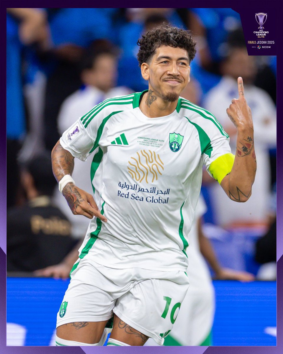 theAFCCL_ar's tweet image. بـوبي فيرمينو ☝️🤍

#دوري_أبطال_آسيا_النخبة