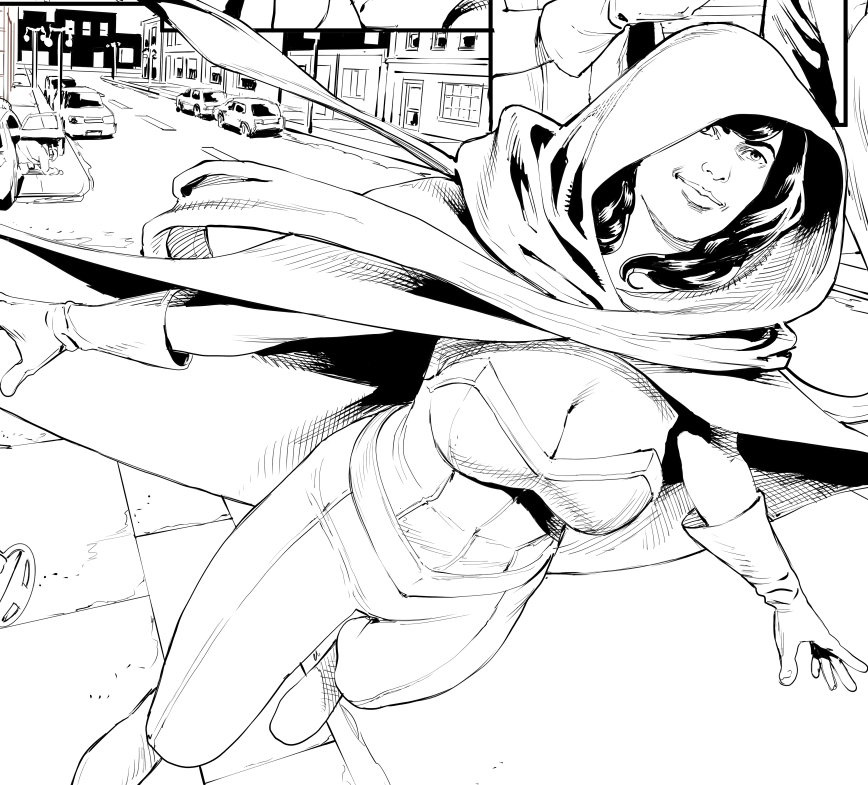 Ghost
#comics #indiecomics #artwork