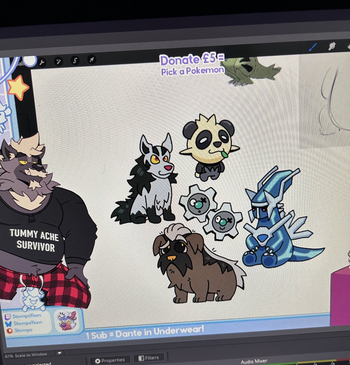 StompsYeen's tweet image. JOIN MY STREAM IM DRAWING POKEMON IM SO BOREEEDDD
twitch.tv/stompsyeen