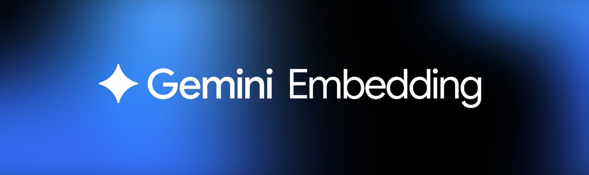 gemini-embedding-001 is now live!

Top of the MTEB leaderboard. 100+ languages. Built for scale.

It's the result of months of deep work from our team focused on making embeddings actually useful across domains – proud to see it in your hands. tinyurl.com/8fwffask