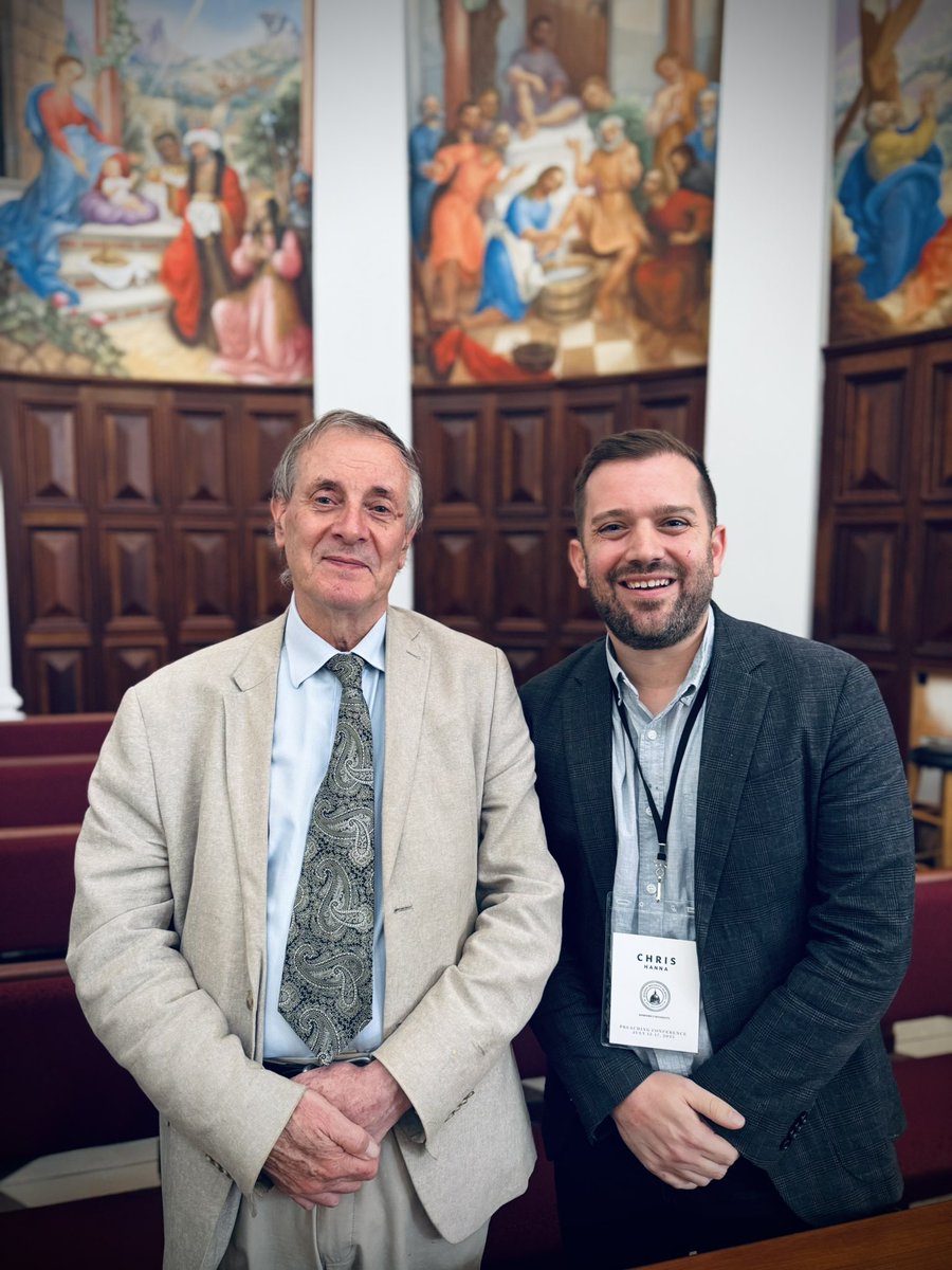 Chris_Hanna_'s tweet image. Grateful to learn from @alisteremcgrath and @TrevinWax today at @BeesonDivinity.
Even more thankful for the chance to speak with both one-on-one. They were thoughtful, kind, and encouraging.
