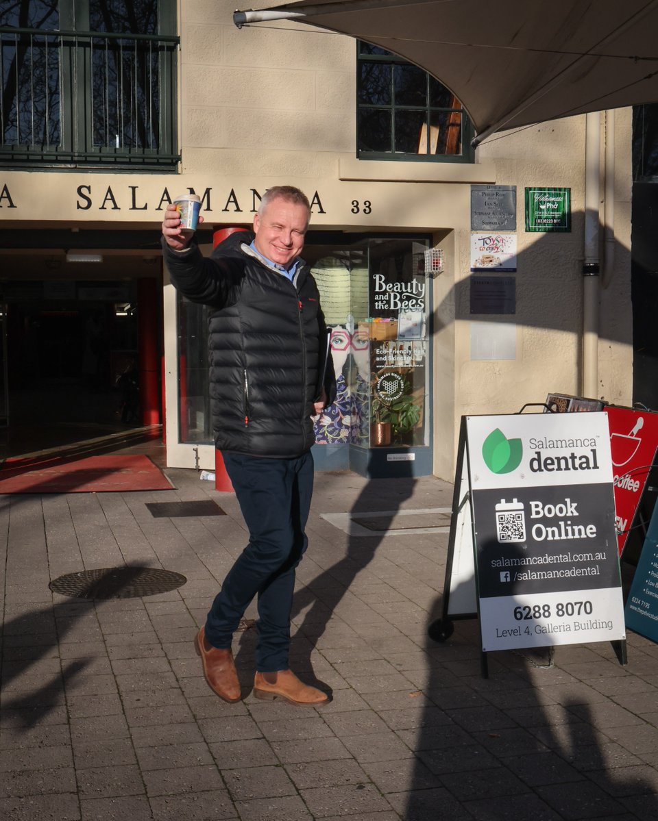 jeremyrockliff's tweet image. A belated good morning from Doctor Coffee in Hobart ☀️ Have a great Wednesday!