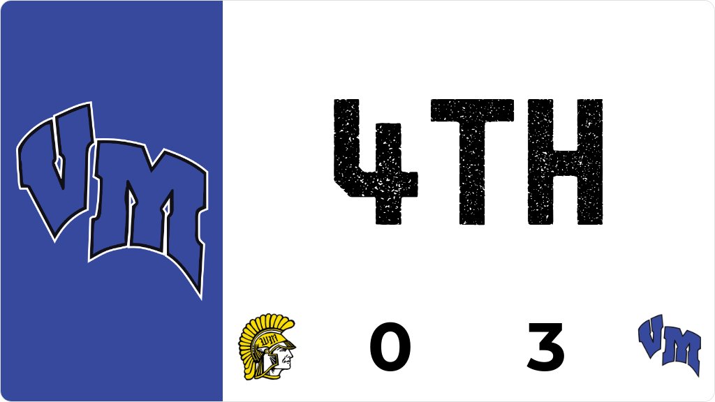 Baseball (Varsity) Live Score Posted - IHSAA 2A Substate 7 Championship - 4th - Van Meter 3 - West Marshall 0 gobound.com/ia/ihsaa/baseb…