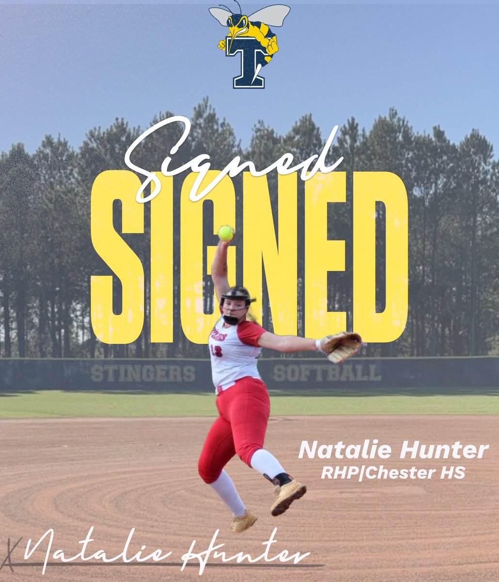 Let’s welcome in our Stinger Signees for the class of 25!
First up is RHP Natalie Hunter who will be joining us from Chester HS!
#Stingers25 🐝