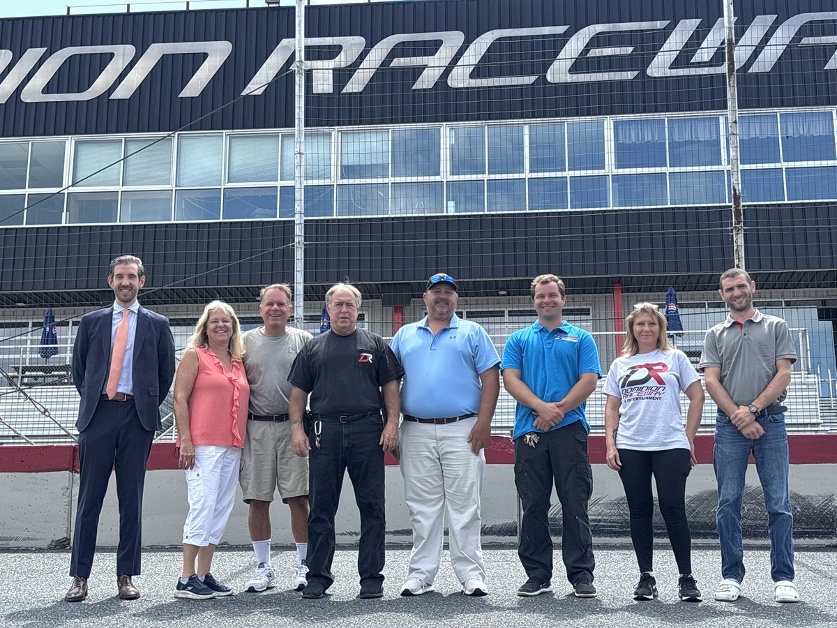 juanpablo4VA's tweet image. Enjoyed a great visit to the @DominionRaceway today where I got to spend time with staff and Spotsylvania Supervisor Kevin Marshall. A lot of reasons to come visit. From a great concert venue to Friday night drag races!!