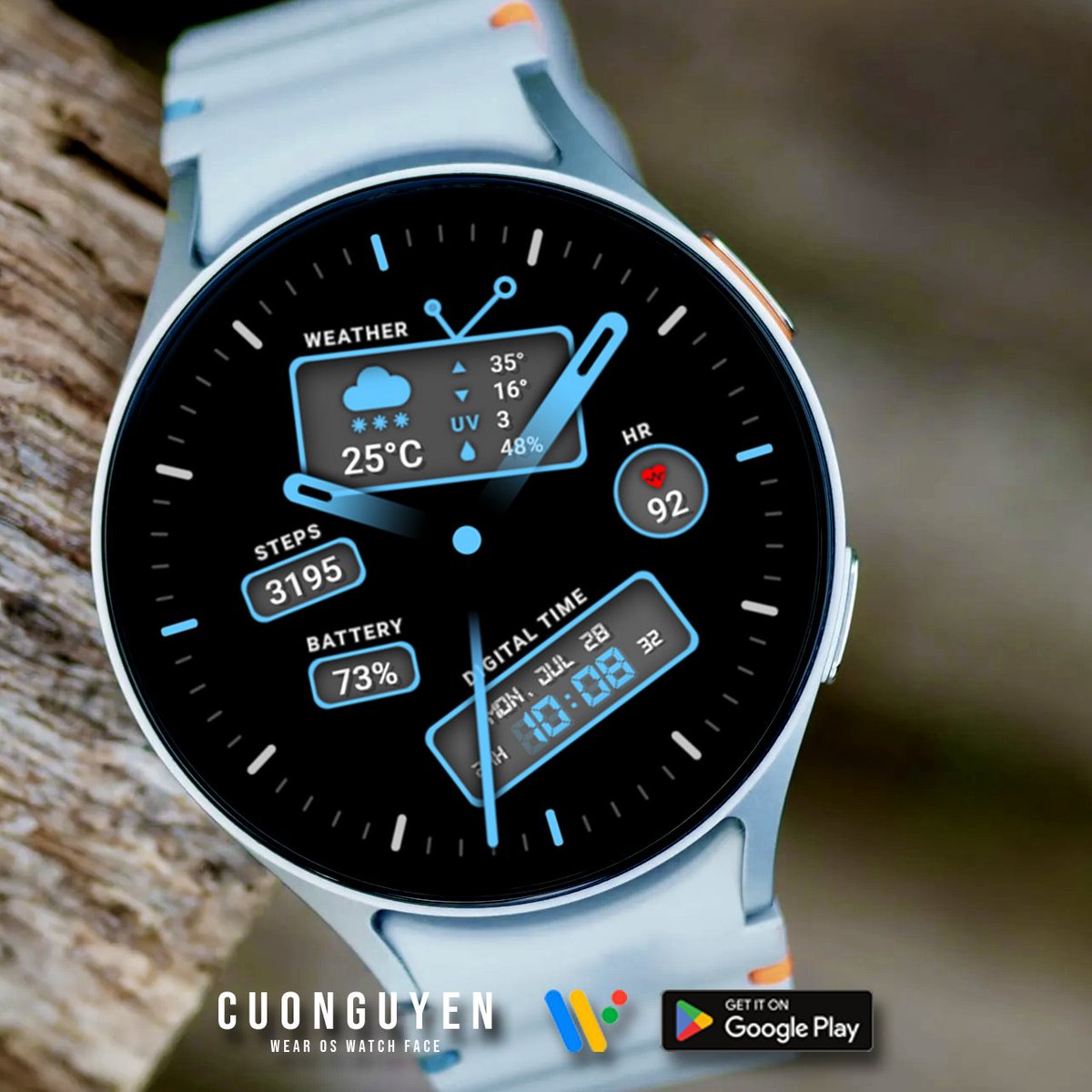 10h08com's tweet photo. ⌚️ Watch face CNW-47

Google Play Store: https://t.co/5Rz5HQNZPr

#wearos #watchface #wearoswatchface #classicwatchface #galaxywatch4 #galaxywatch4classic #galaxywatch5 #galaxywatch5pro #galaxywatch6 #galaxywatch6classic #galaxywatch7 #galaxywatch7classic #galaxywatch7ultra https://t.co/s3uqz14Do3