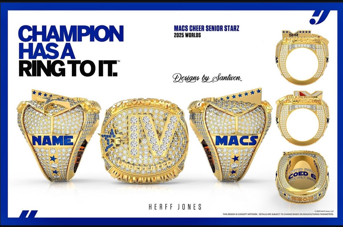 missspeat's tweet image. Senior Starz worlds &amp;amp; triple crown rings