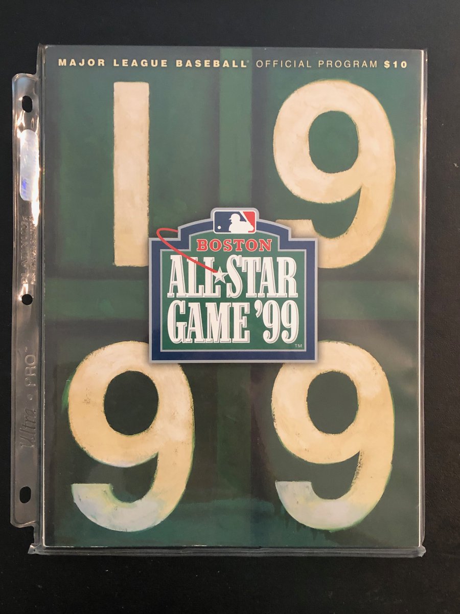 I was fortunate to attend the #MLBAllStar Game for 4 consecutive years back in the '90s.  Good times.⚾️