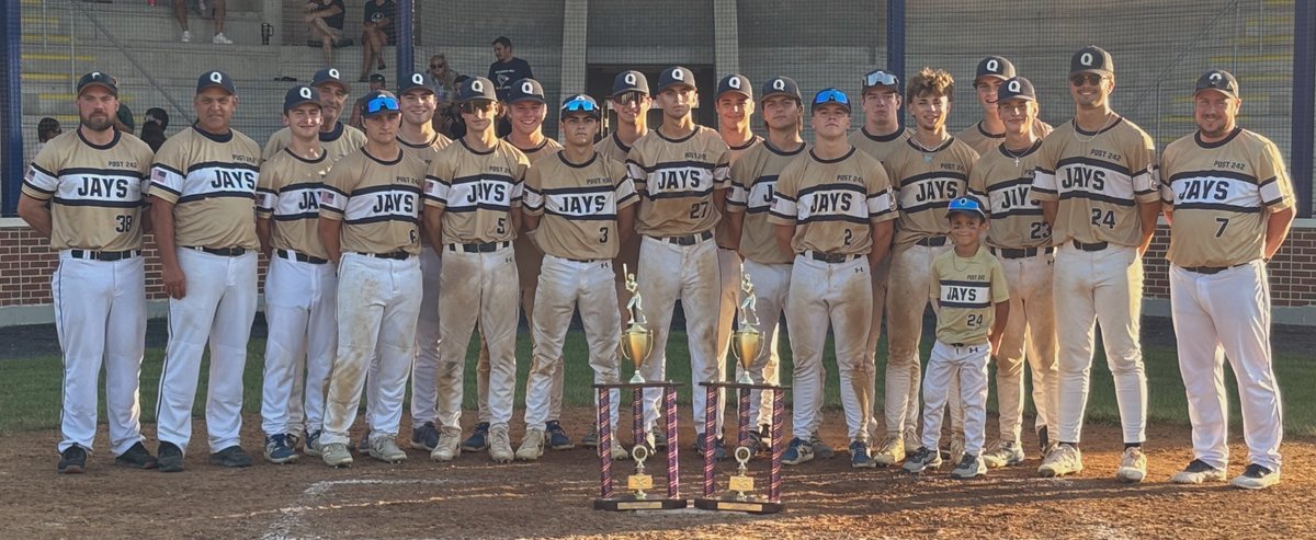 9-5 winners tonight to capture the tournament title along with the regular season crown! 

#seamhead Gilman, 2-3, 2 2B, 3RBI, R

#miniseam Rahn 3-4, 2B
