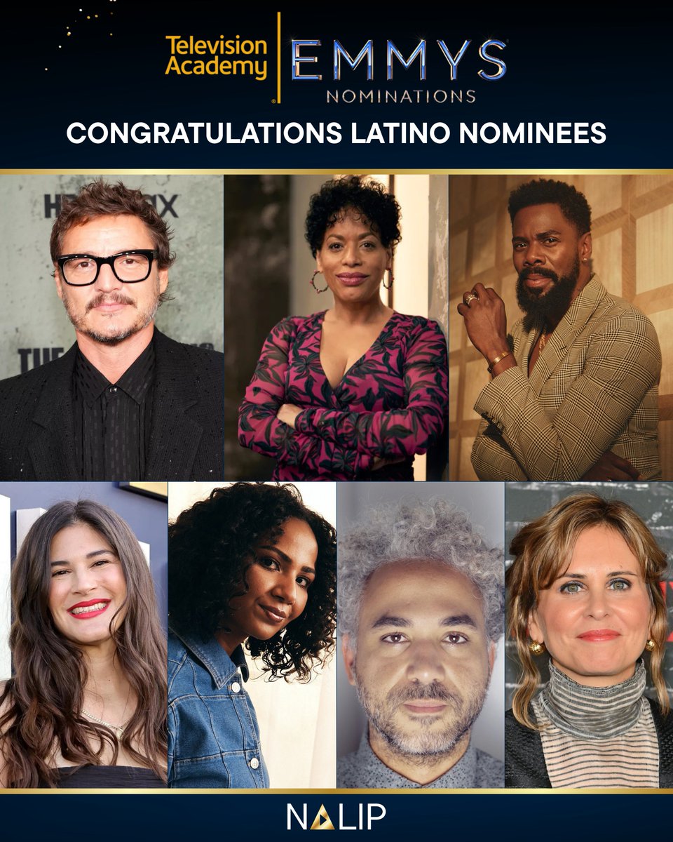 NALIP_org's tweet image. Congratulations to all the Latino nominees and their nominated projects for the Television Academy’s 77th Emmy Awards! 🎉 #Emmys