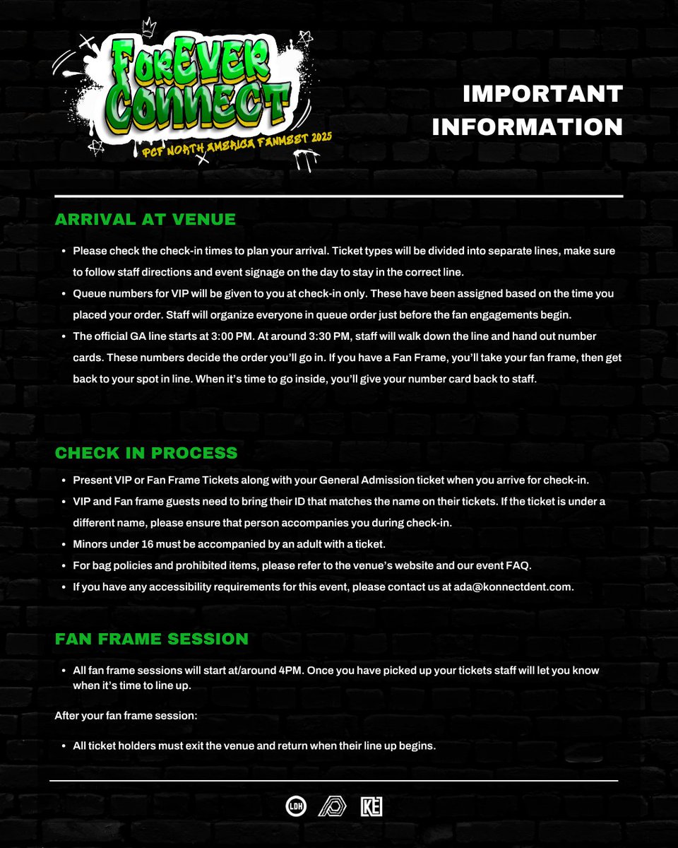KonnectdEnt's tweet image. North America ForEVER — your fanmeet schedule for ForEVER Connect is here!
Your schedule was sent to your email last week, and you can also find it anytime on our website if you need a quick reminder.
Make sure to download all your tickets and read the info carefully so you’re…